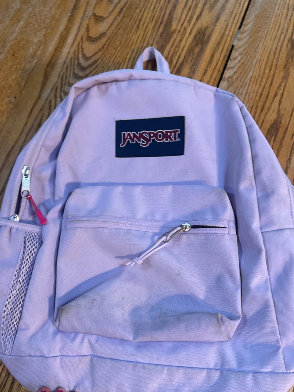 Jansport Lavender Backpacks with Front Pocket